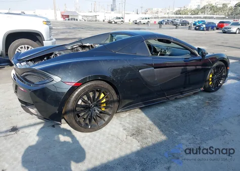 2019 Mclaren 570S из США, поврежденный, VIN SBM13FAA2KW006203